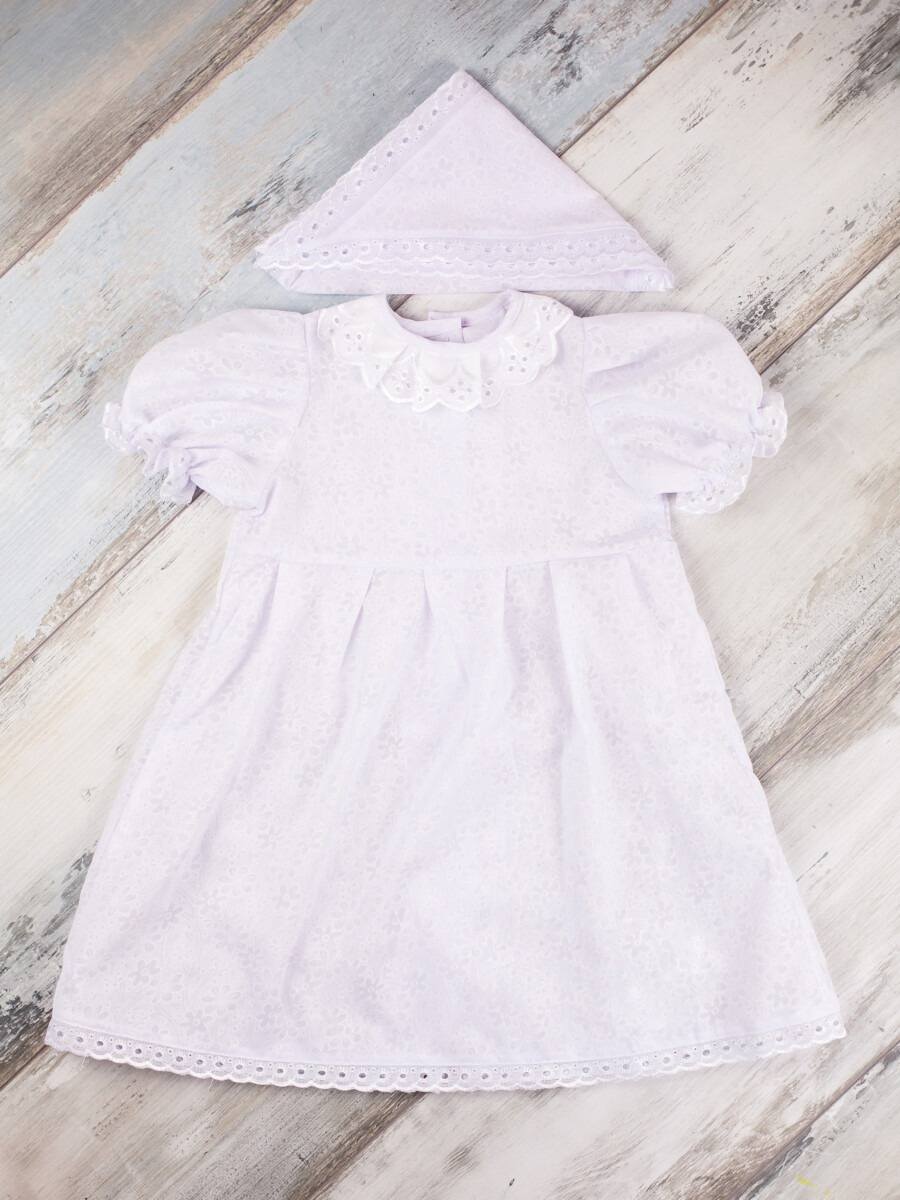 Крестильный набор для новорожденных на девочку (мод. 1) купить из Иваново интернет-магазин