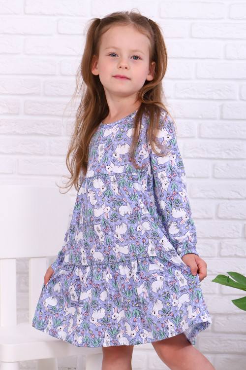 Платье «Зайка» (кулирка, 100% хлопок) купить из Иваново интернет-магазин
