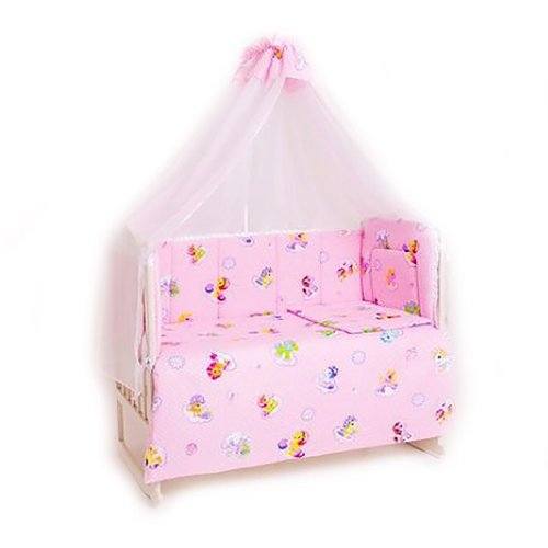 Наборы в кроватку для новорожденных (магазин) Набор в детскую кроватку «Бусинка» (7 предметов)